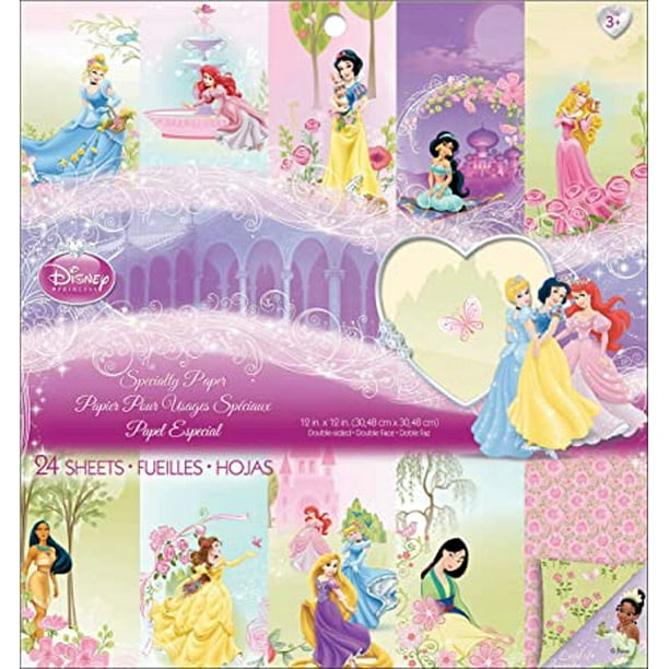 Disney CINDERELLA /& Other Princesses Set of 3 12x12 Papers